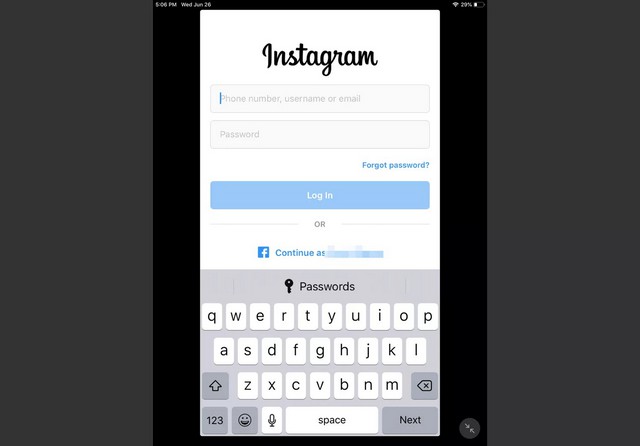 تطبيق Instagram