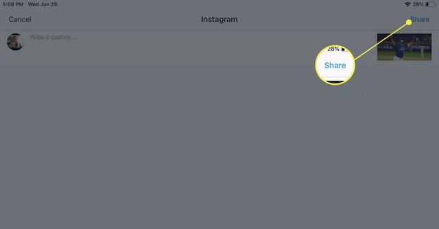 استخدم Instagram على جهاز iPad
