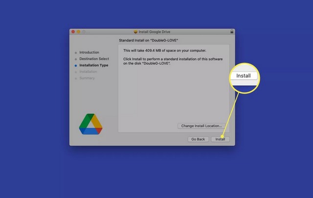 استخدم Google Drive على جهاز Mac الخاص بك