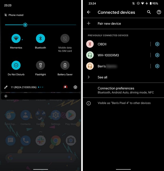 كيفية تشغيل Bluetooth على Android