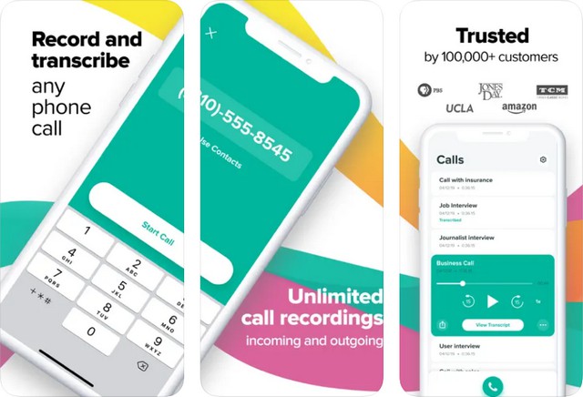 Rev Call Recorder - أفضل مسجلات المكالمات