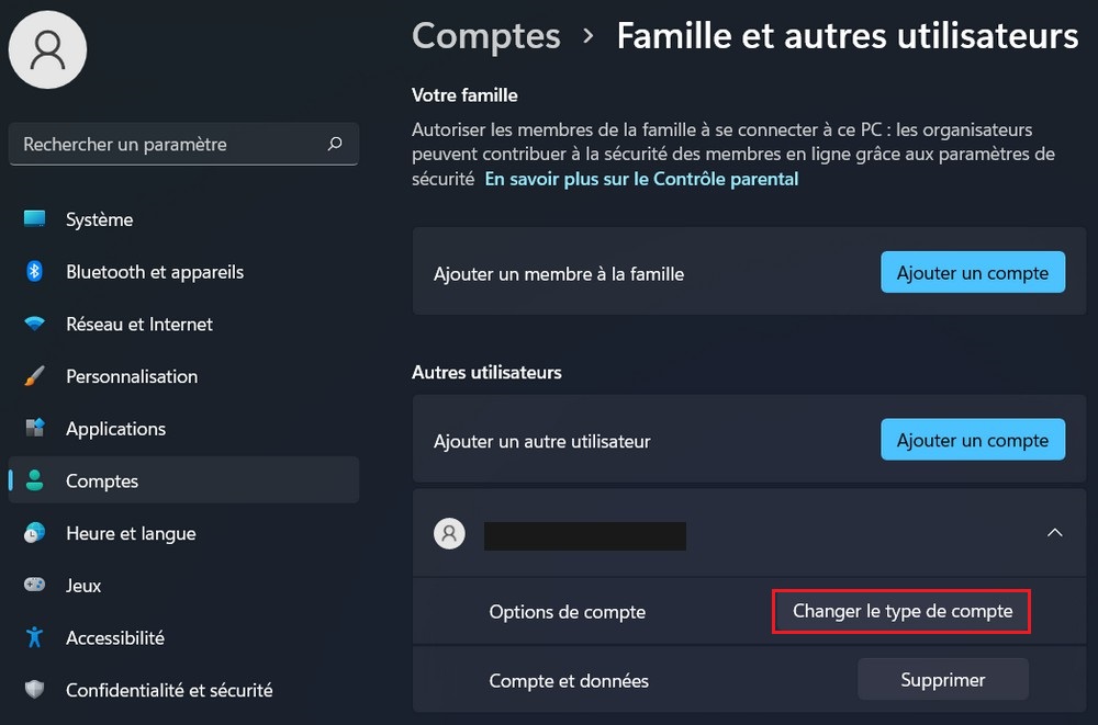 حسابات المستخدمين