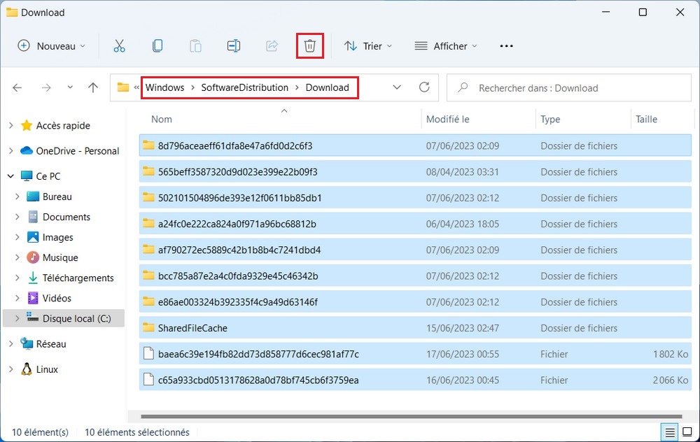 قم بإزالة تحديثات Windows يدويًا