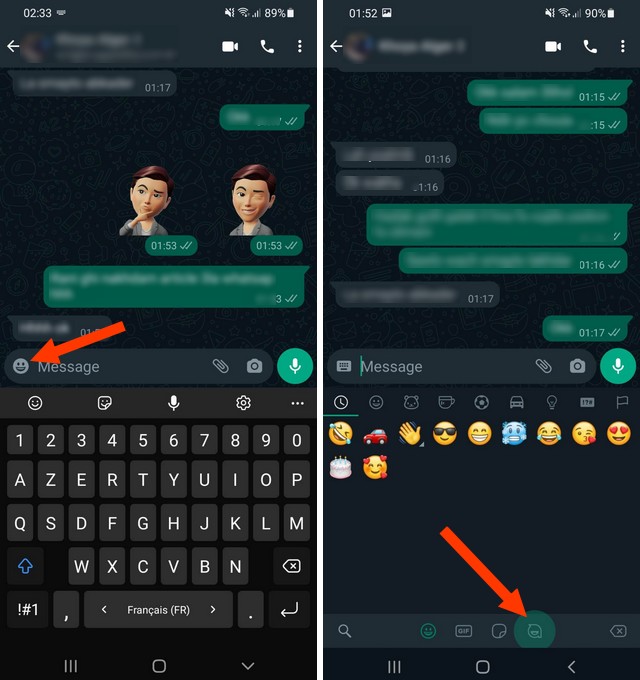 استخدم صورة WhatsApp الخاصة بك