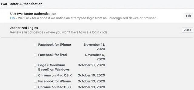 استخدم الأجهزة المصرح بها