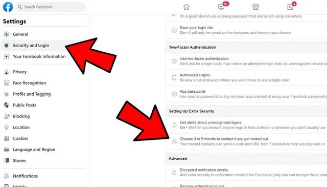اختر جهات اتصال موثوقة