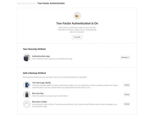 استخدم المصادقة ذات العاملين