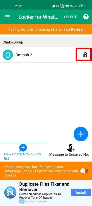 افتح محادثة على Whatsapp