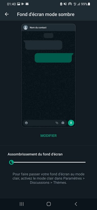 تغيير خلفيات WhatsApp على Android