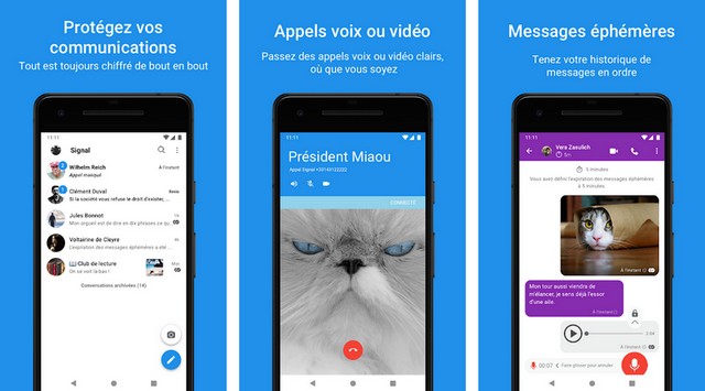 تطبيق Signal Private Messenger