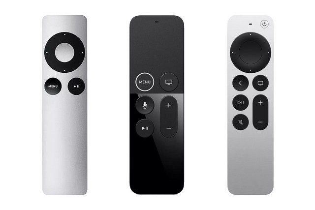 أجهزة التحكم عن بُعد في Apple TV