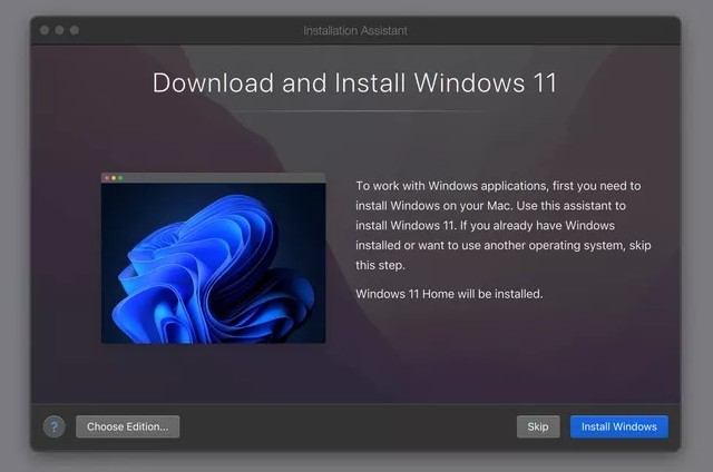 انقر فوق تثبيت Windows