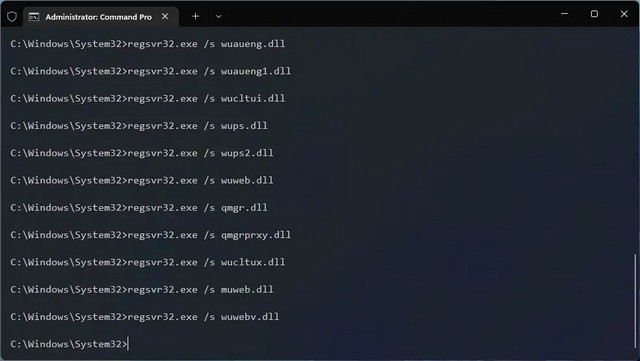 ملفات BITS DLL و Windows Update