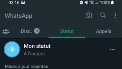 Comment mettre une note vocale en statut WhatsApp