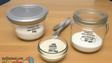 كم ملعقة في 100 جرام؟